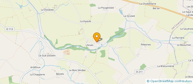 localisation de l'entreprise MADAME ANNE WIEDERHOLT  VAL-COUESNON