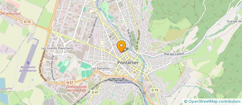 localisation de l'entreprise MADAME ANNE WILHELM à PONTARLIER