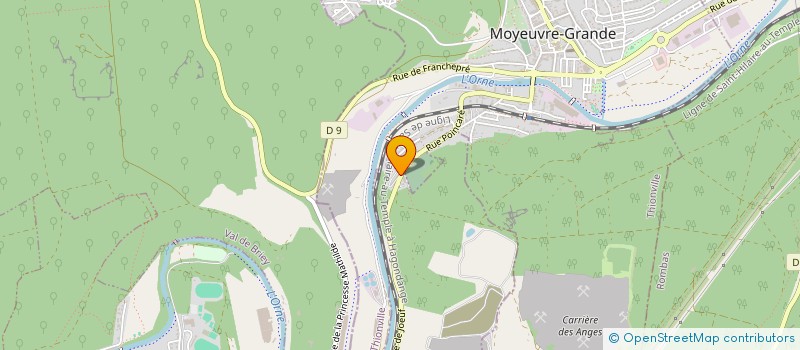 localisation de l'entreprise MADAME ANNE WILLM  MONTOIS-LA-MONTAGNE