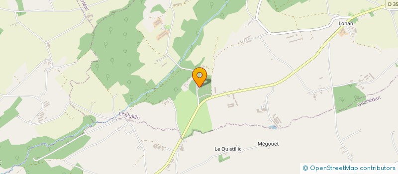 localisation de l'entreprise MADAME ANNE WILSON  LE QUILLIO