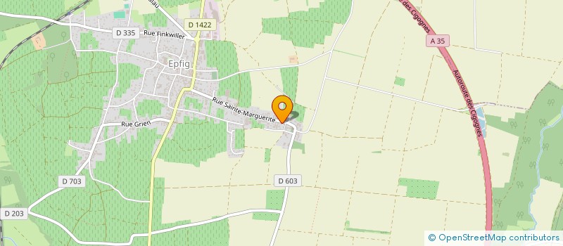 localisation de l'entreprise MADAME ANNE WITTERSHEIM  EPFIG