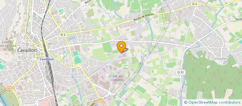 localisation de l'entreprise MADAME ANNE WYREMBLEWSKI à CAVAILLON