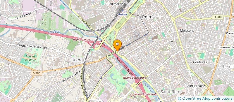 localisation de l'entreprise MADAME ANNE YMONET  REIMS