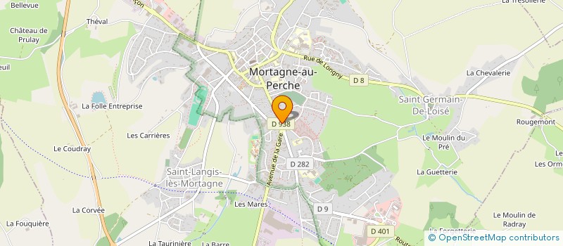 localisation de l'entreprise MADAME ANNE ZERKOVITZ à MORTAGNE-AU-PERCHE