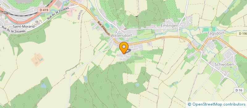 localisation de l'entreprise MADAME ANNE ZIMMERMANN à WITTERSDORF