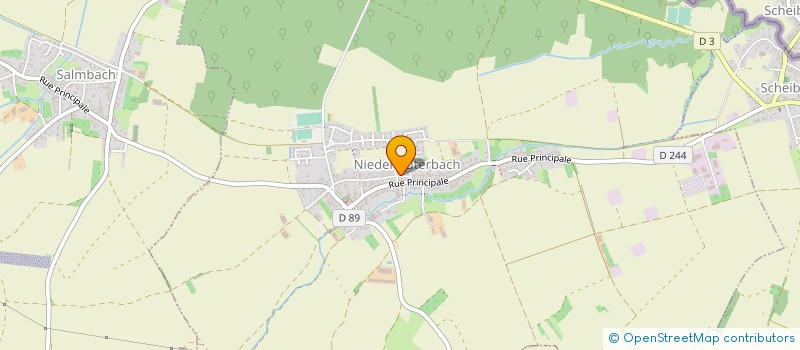 localisation de l'entreprise MADAME ANNE ZIMMERMANN  NIEDERLAUTERBACH