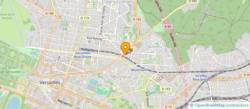 localisation de l'entreprise MADAME ANNE ZIPFEL à VERSAILLES