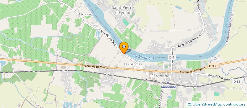 localisation de l'entreprise MADAME ANNE ZUCCHETTO  GARDONNE