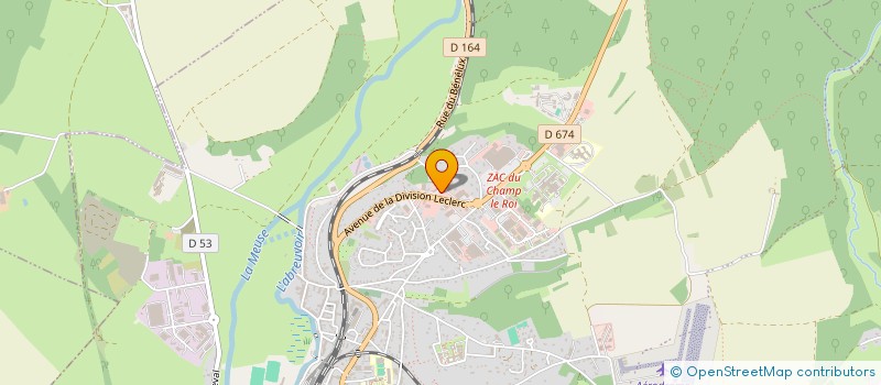 localisation de l'entreprise MADAME ANNE ZUNINO  NEUFCHATEAU