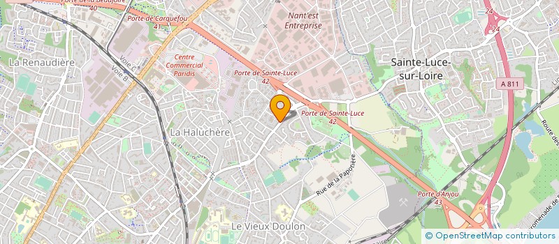 localisation de l'entreprise MADAME ANNE ZURFLUH à NANTES
