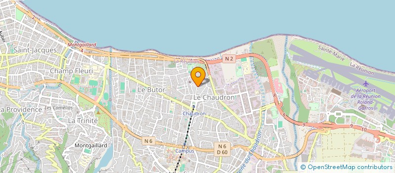 localisation de l'entreprise MADAME ANNEA TANCRAY  SAINT-DENIS