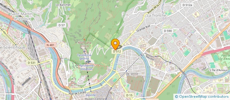 localisation de l'entreprise MADAME ANNEKE VILHUBER  GRENOBLE