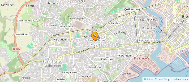localisation de l'entreprise MADAME ANNELENE PERROT à BREST