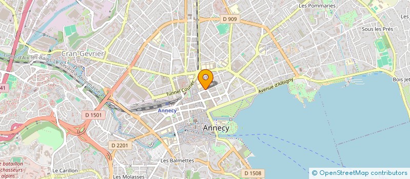 localisation de l'entreprise MADAME ANNELIEKE GILLOTOT à ANNECY
