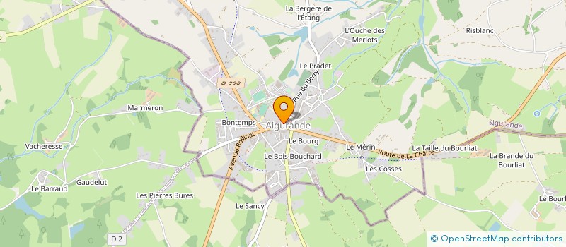 localisation de l'entreprise MADAME ANNELIES MAARS à AIGURANDE