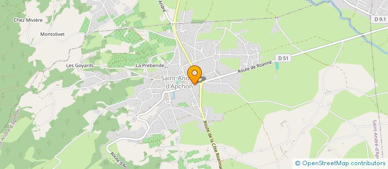 localisation de l'entreprise MADAME ANNELISE CORBRION  SAINT-ANDRE-D'APCHON