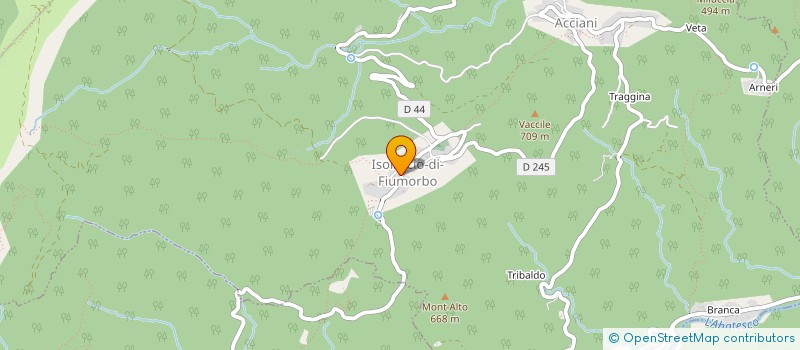 localisation de l'entreprise MADAME ANNELISE FINIDORI  PRUNELLI DI FIUMORBO