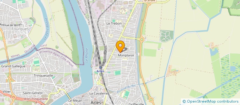 localisation de l'entreprise MADAME ANNELISE GUEYRAUD  ARLES