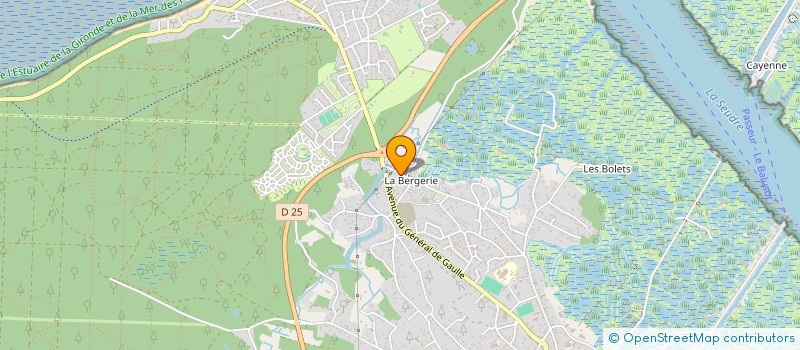 localisation de l'entreprise MADAME ANNELISE PERRIGUEY  LA TREMBLADE