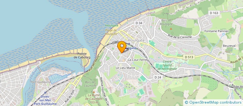 localisation de l'entreprise MADAME ANNELISE ROCHETTE  HOULGATE