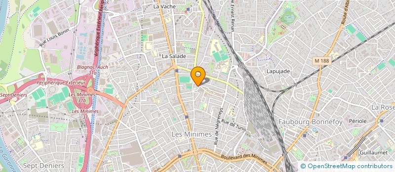 localisation de l'entreprise MADAME ANNELISE VERDIER à TOULOUSE