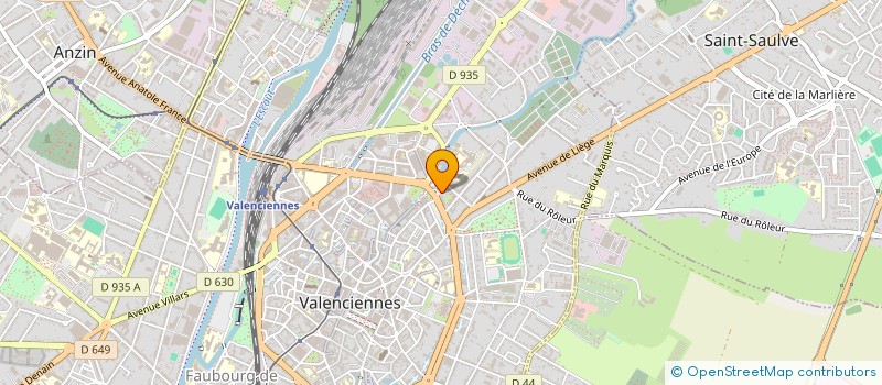 localisation de l'entreprise MADAME ANNELYSE ANDRE à VALENCIENNES