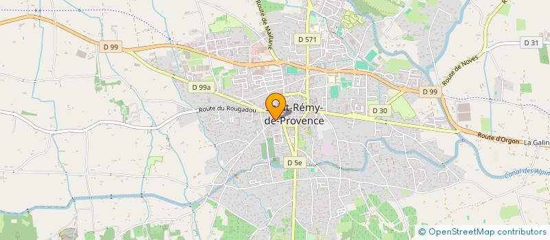 localisation de l'entreprise MADAME ANNELYSE BERT  SAINT-REMY-DE-PROVENCE