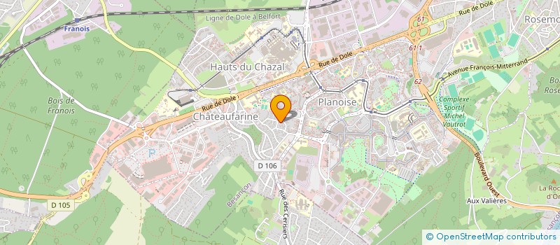 localisation de l'entreprise MADAME ANNELYSE BRENOT à BESANCON