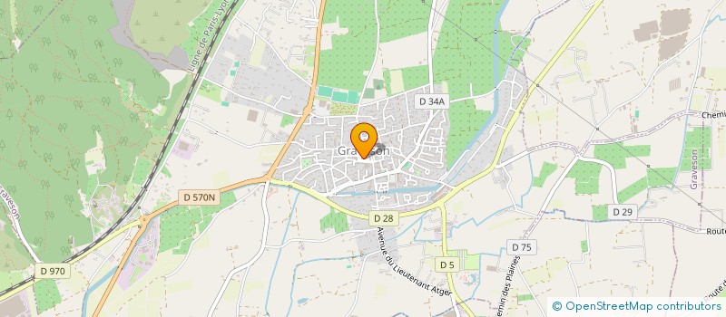 localisation de l'entreprise MADAME ANNELYSE GARETTO  GRAVESON