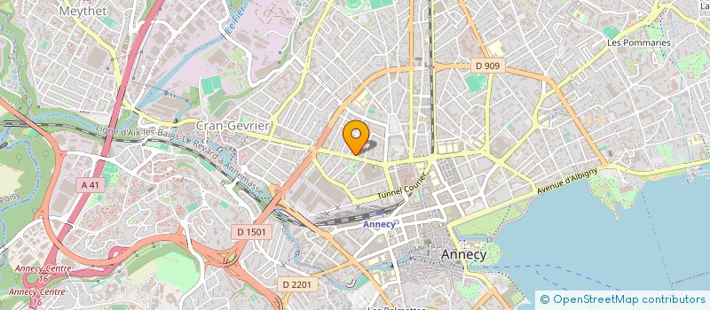 localisation de l'entreprise MADAME ANNELYSE GRENIER-BOLEY à ANNECY