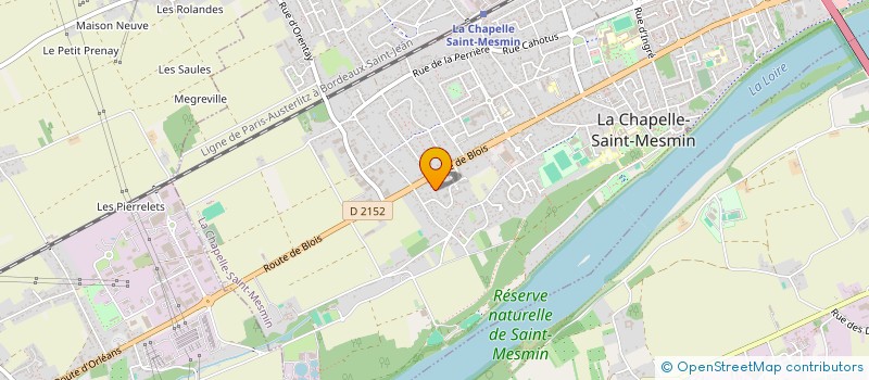 localisation de l'entreprise MADAME ANNELYSE PUYRENIER  LA CHAPELLE-SAINT-MESMIN
