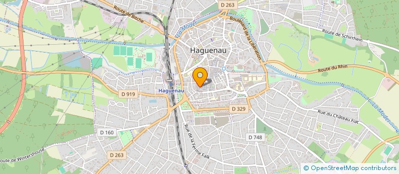 localisation de l'entreprise MADAME ANNEMARIE BASTIAN à HAGUENAU