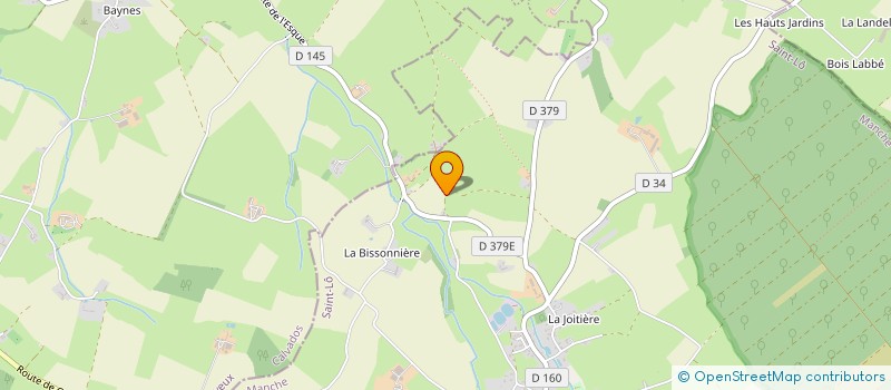 localisation de l'entreprise MADAME ANNEMARIE HUIZINGA à CERISY-LA-FORET