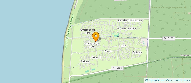 localisation de l'entreprise MADAME ANNEMARIE WESTERMANN  GRAYAN-ET-L'HOPITAL