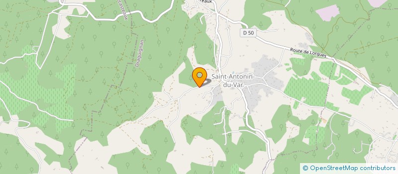 localisation de l'entreprise MADAME ANNEMIEKE STAAL  SAINT-ANTONIN-DU-VAR