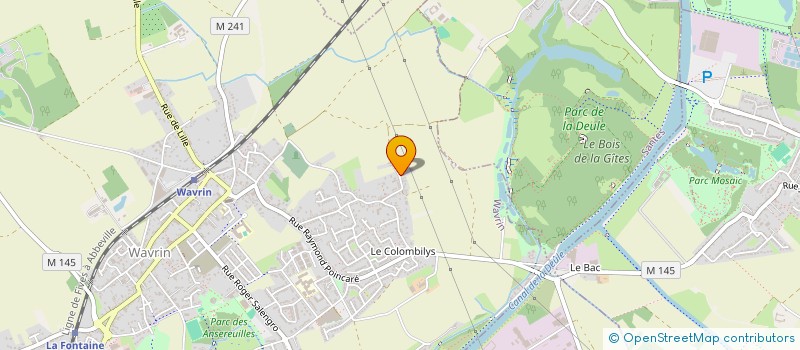 localisation de l'entreprise MADAME ANNESOPHIE LEGROIS  MONS-EN-BARUL