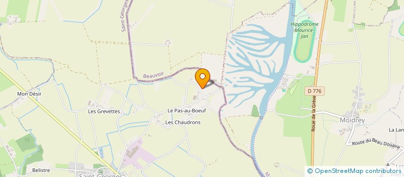 localisation de l'entreprise MADAME ANNETT JAHNKE  SAINT-GEORGES-DE-GREHAIGNE