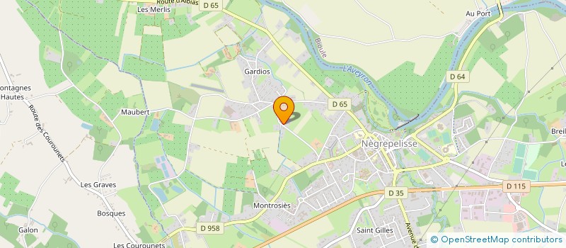 localisation de l'entreprise MADAME ANNETTE ARBUS  PUYGAILLARD-DE-QUERCY