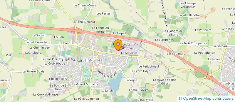 localisation de l'entreprise MADAME ANNETTE ARTUR à SAINT-GILLES