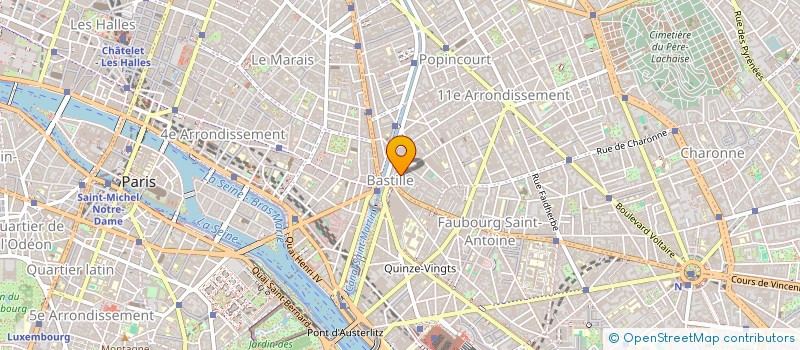 localisation de l'entreprise MADAME ANNETTE BARRAULT  PARIS