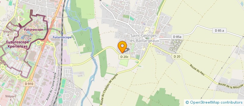 localisation de l'entreprise MADAME ANNETTE BELLOT à SAINT-GEORGES-LES-BAILLARGEAUX