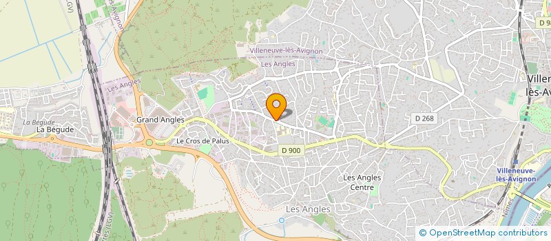 localisation de l'entreprise MADAME ANNETTE BERNASCONI à LES ANGLES