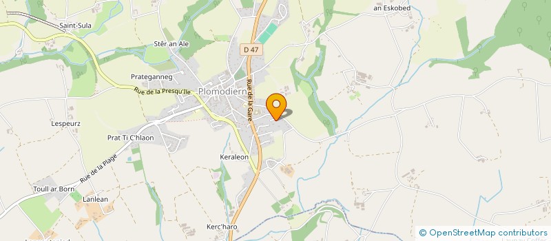 localisation de l'entreprise MADAME ANNETTE BIEDENKAPP  PLOMODIERN