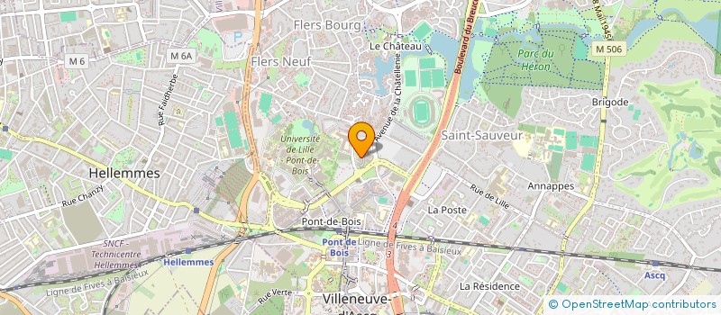 localisation de l'entreprise MADAME ANNETTE BLANCHARD à VILLENEUVE-D'ASCQ