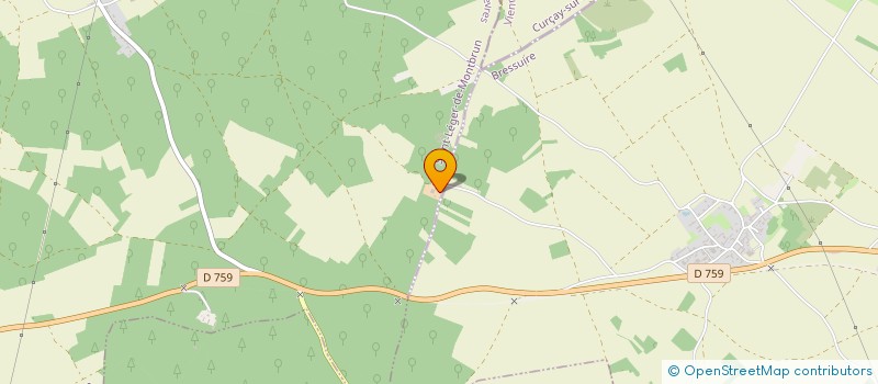 localisation de l'entreprise MADAME ANNETTE BODET  SAINT-LEGER-DE-MONTBRUN