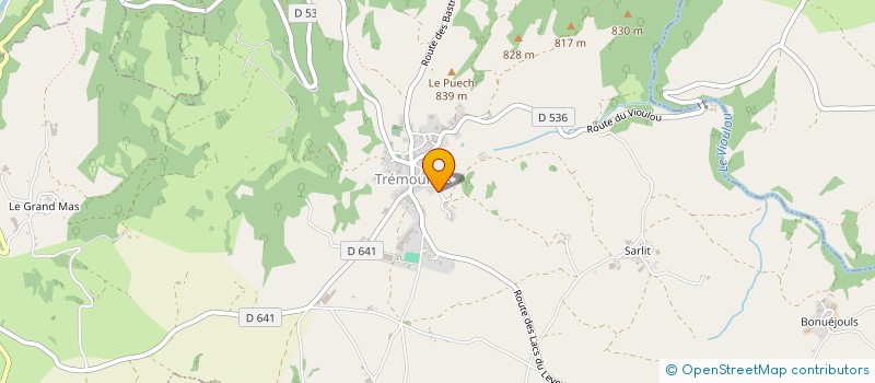 localisation de l'entreprise MADAME ANNETTE BONICHO  PONT-DE-SALARS