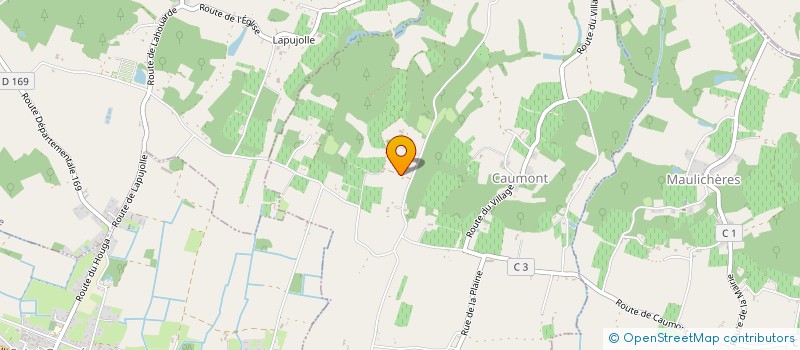 localisation de l'entreprise MADAME ANNETTE CASSAIGNE  CORNEILLAN