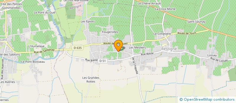 localisation de l'entreprise MADAME ANNETTE CHANOINE à RESTIGNE