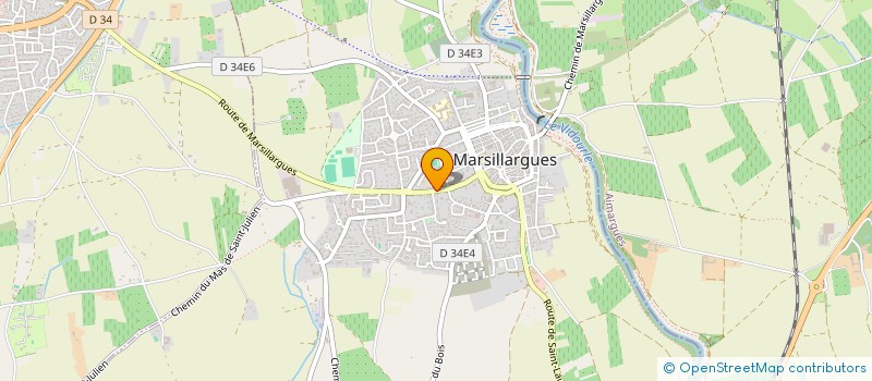 localisation de l'entreprise MADAME ANNETTE CLAMART à MARSILLARGUES