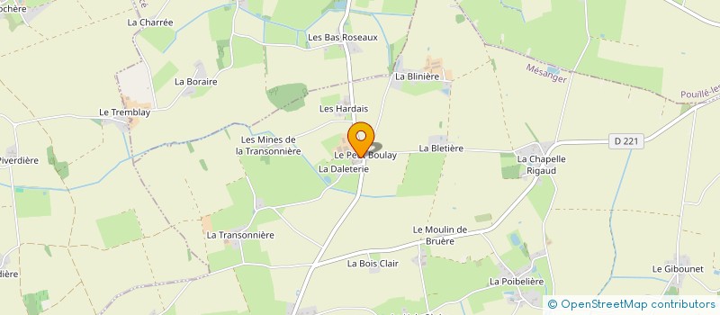 localisation de l'entreprise MADAME ANNETTE CLAUDE  MESANGER